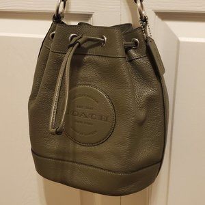 Coach Dempsey Drawstring Bucket Bag